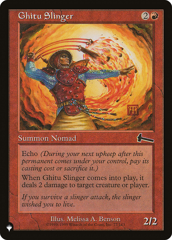 Ghitu Slinger [The List] Magic: The Gathering