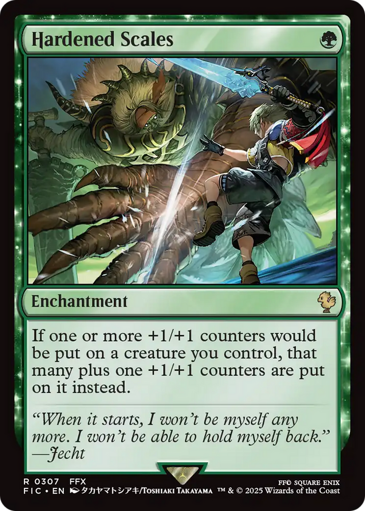 Hardened Scales [FINAL FANTASY Commander] Magic: The Gathering
