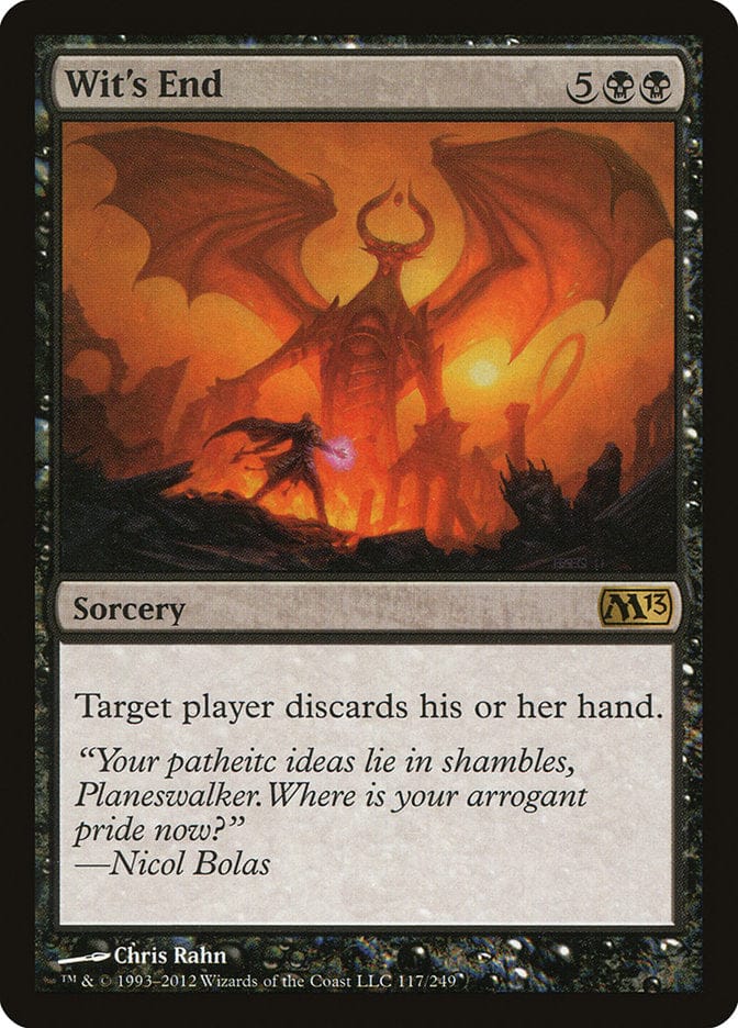 Wit's End [Magic 2013] Magic: The Gathering