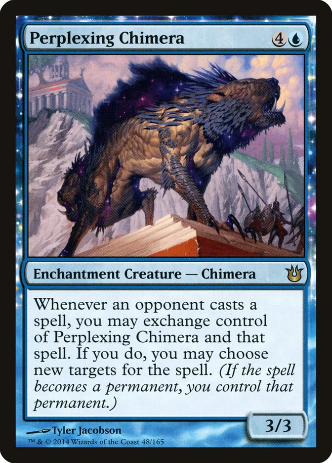 Perplexing Chimera [Born of the Gods] Magic: The Gathering
