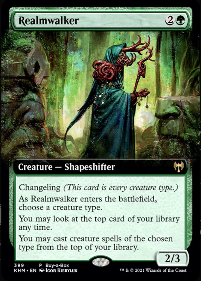 Realmwalker (Buy-a-box) [Kaldheim] Magic: The Gathering