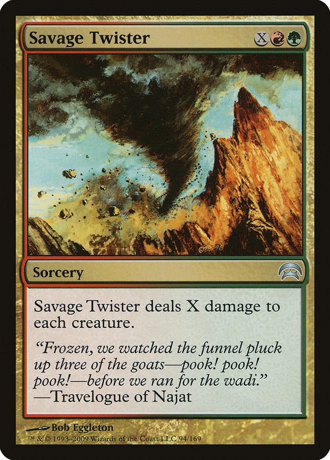 Savage Twister [Planechase] Magic: The Gathering