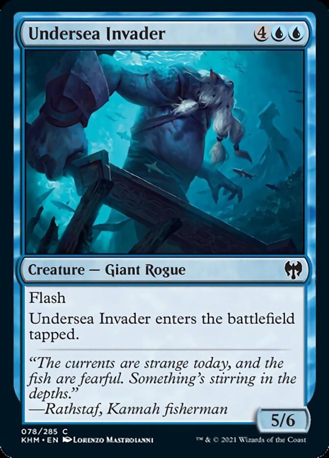 Undersea Invader [Kaldheim] Magic: The Gathering