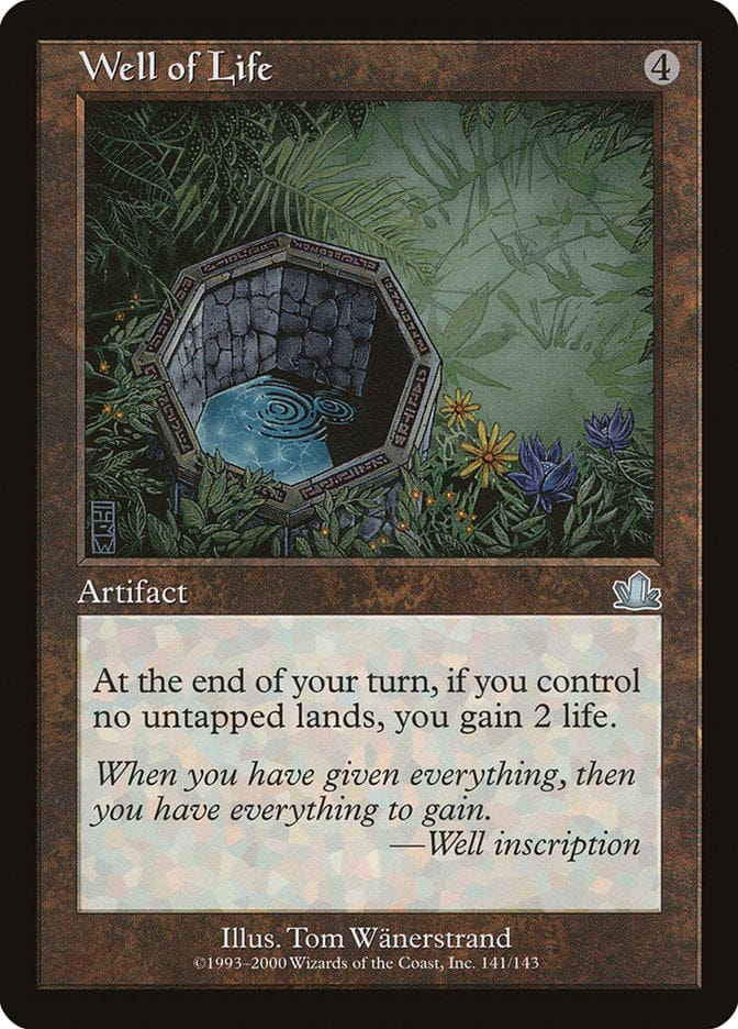 Well of Life [Prophecy] Magic: The Gathering