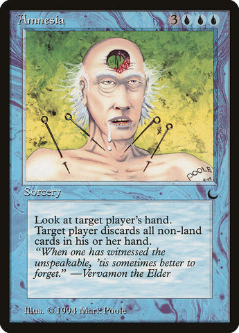 Amnesia [The Dark] Magic: The Gathering