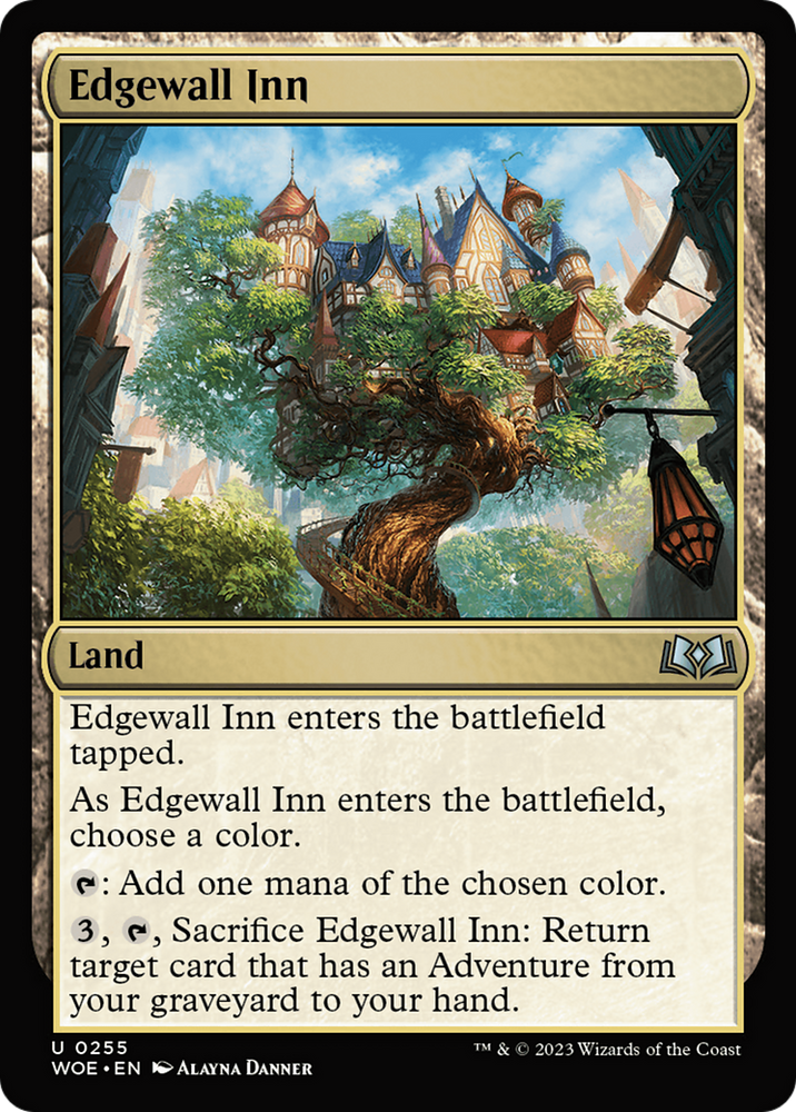Edgewall Inn [Wilds of Eldraine] Magic: The Gathering