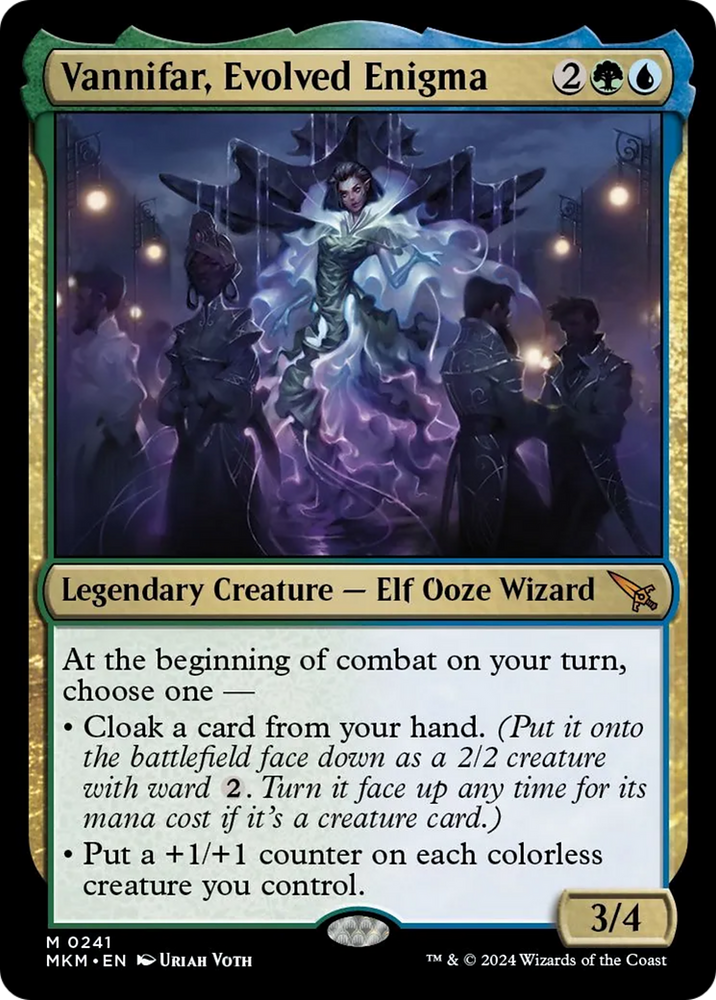 Vannifar, Evolved Enigma [Murders at Karlov Manor] Magic: The Gathering