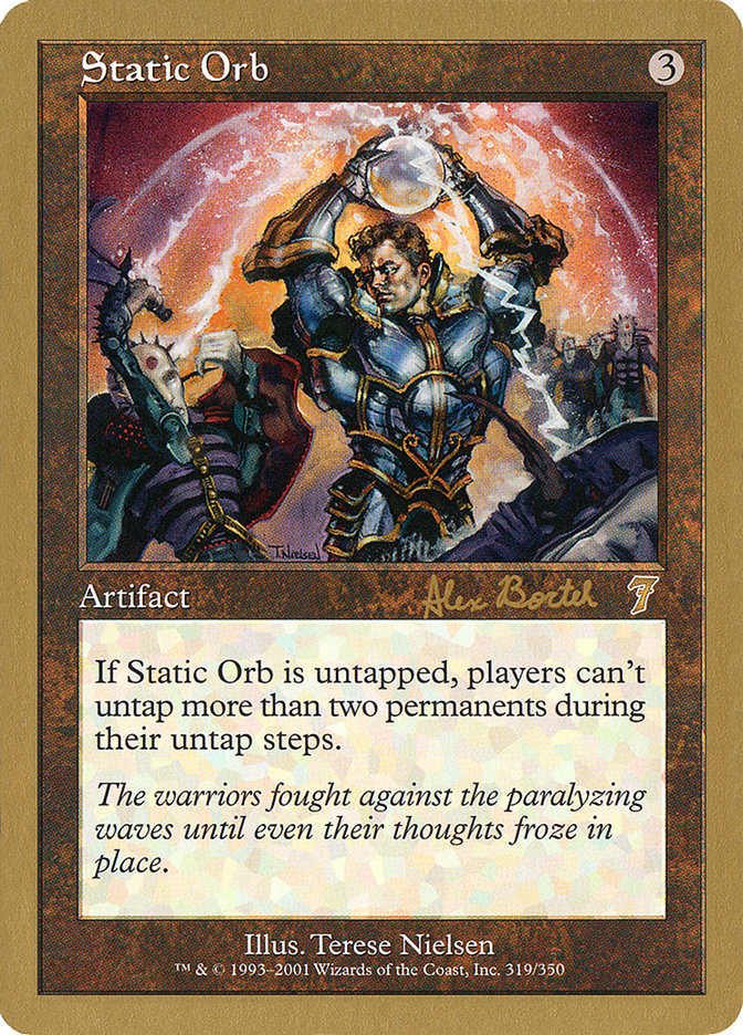 Static Orb (Alex Borteh) [World Championship Decks 2001] Magic: The Gathering