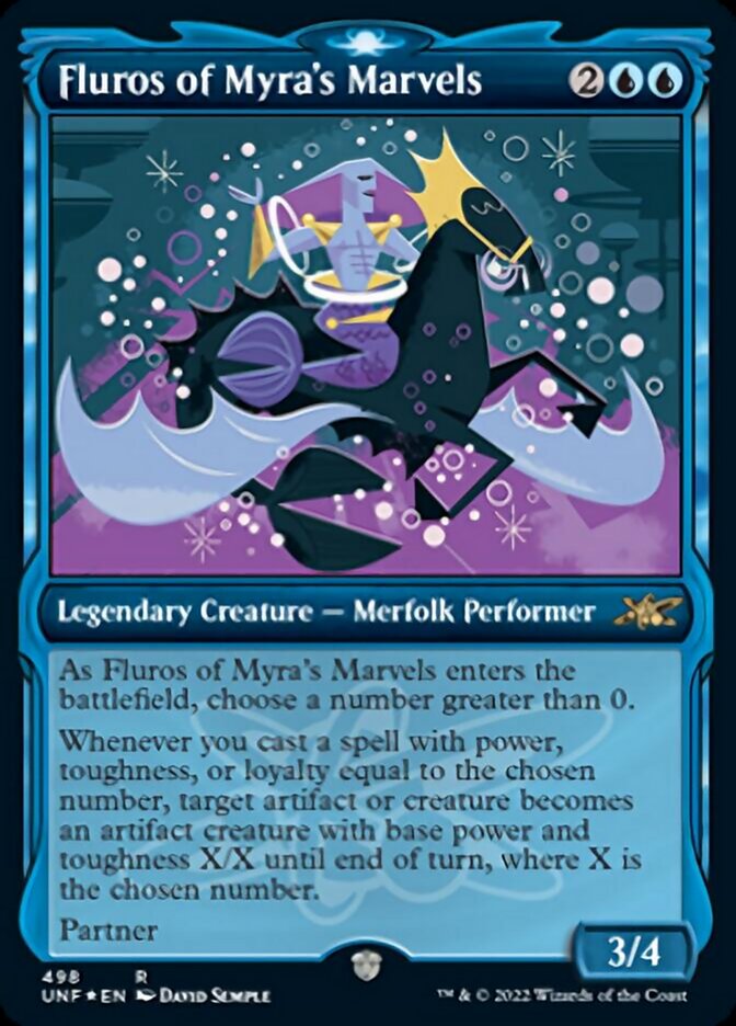 Fluros of Myra's Marvels (Showcase) (Galaxy Foil) [Unfinity] Magic: The Gathering