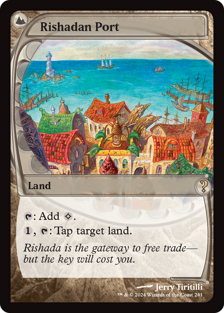 Rishadan Port (Future Sight) [Mystery Booster 2] Magic: The Gathering