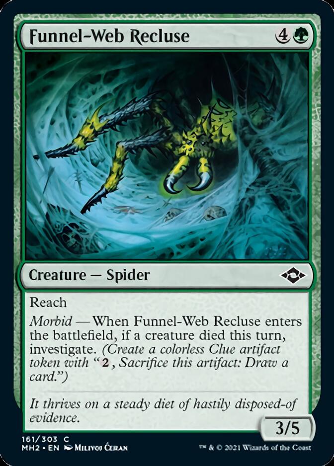 Funnel-Web Recluse [Modern Horizons 2] Magic: The Gathering