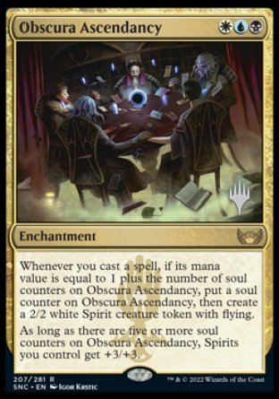Obscura Ascendancy (Promo Pack) [Streets of New Capenna Promos] Magic: The Gathering