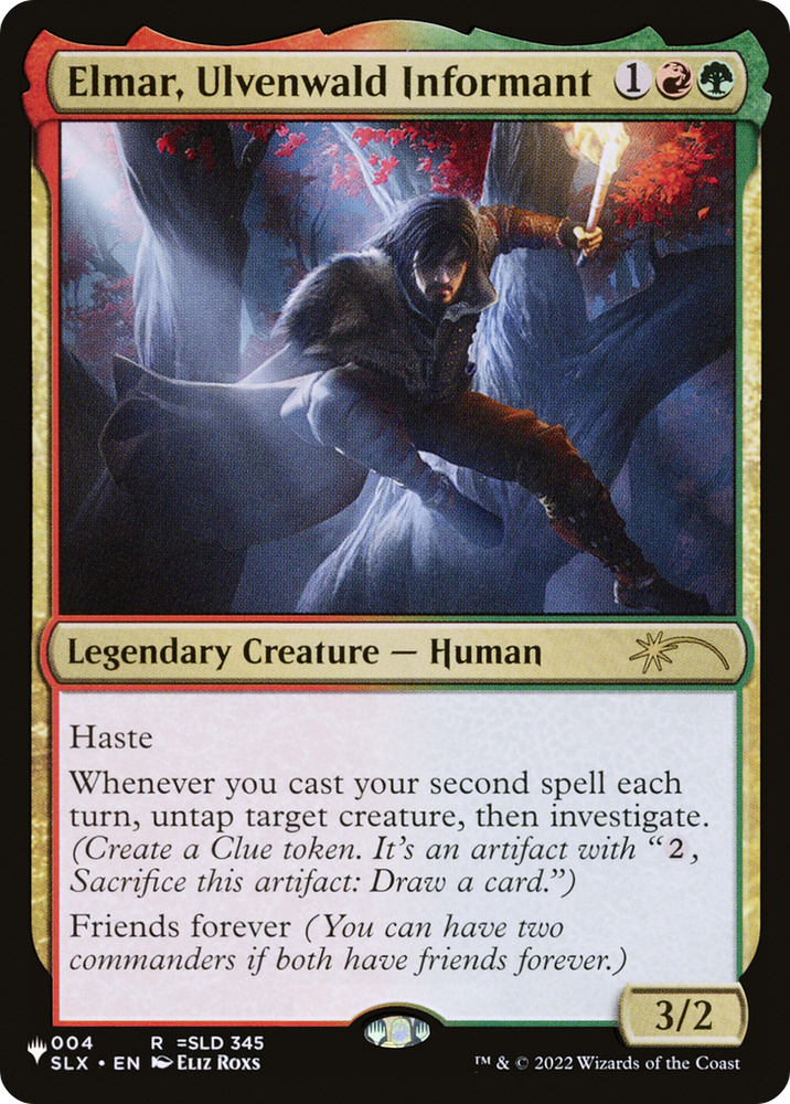 Elmar, Ulvenwald Informant [The List] Magic: The Gathering