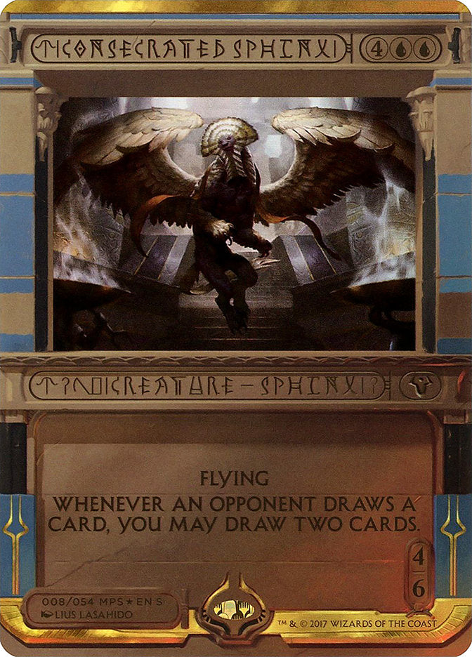 Consecrated Sphinx (Invocation) [Amonkhet Invocations] Magic: The Gathering