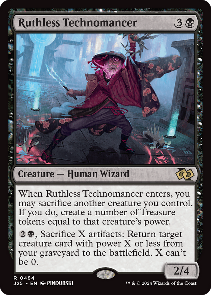 Ruthless Technomancer [Foundations Jumpstart] Magic: The Gathering