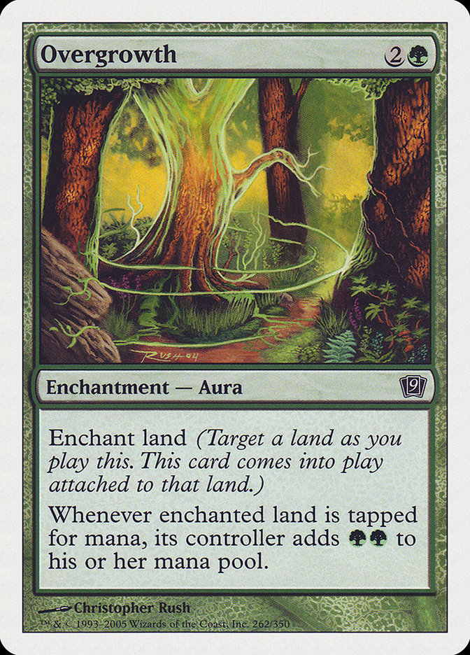 Overgrowth [Ninth Edition] Magic: The Gathering