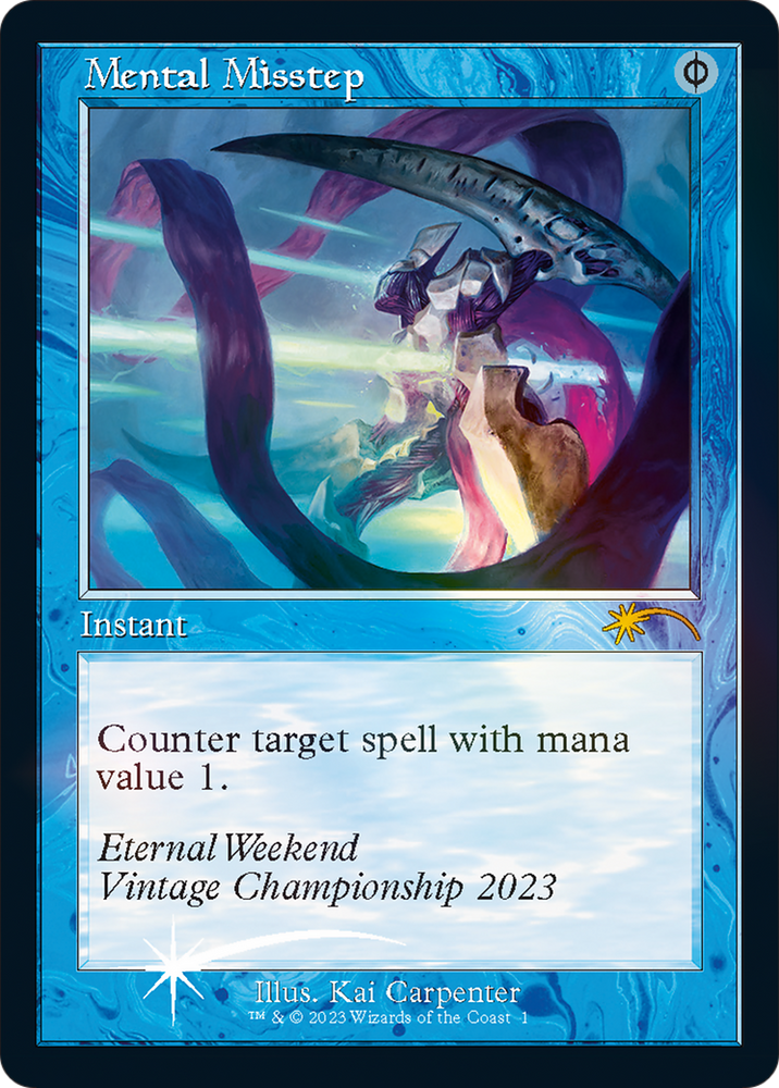Mental Misstep (Eternal Weekend 2023 Promo) [Eternal Weekend] Magic: The Gathering