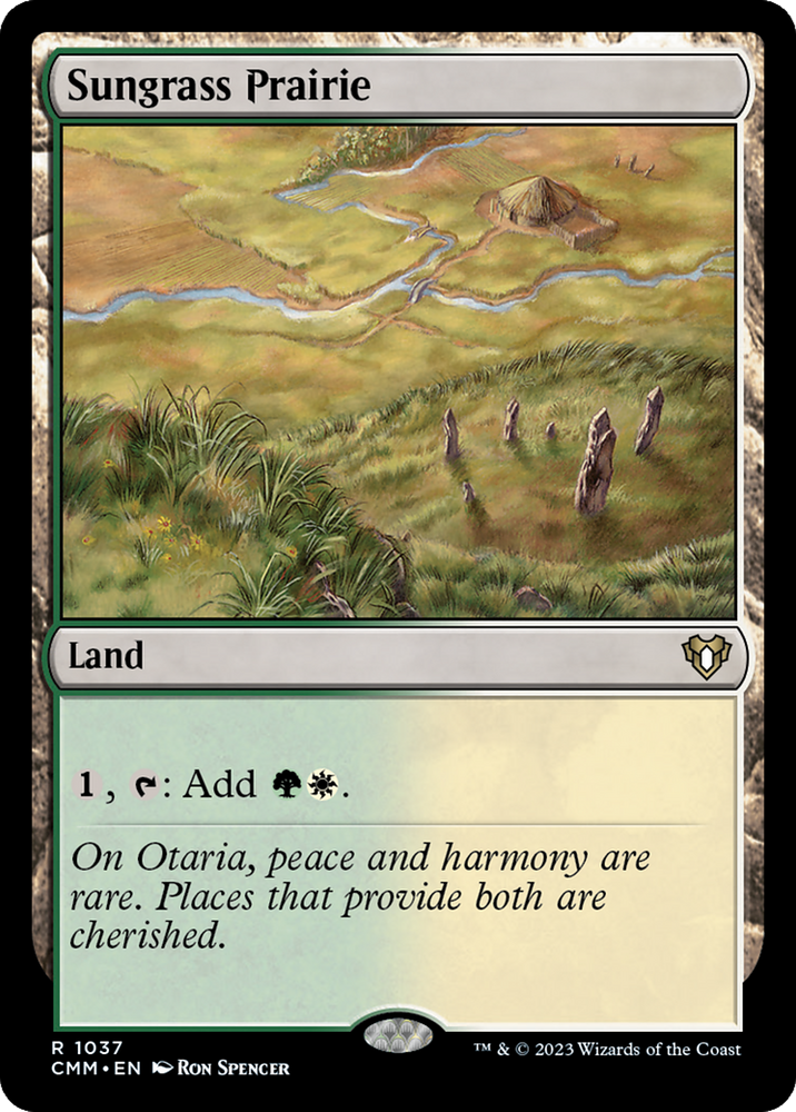 Sungrass Prairie [Commander Masters] Magic: The Gathering