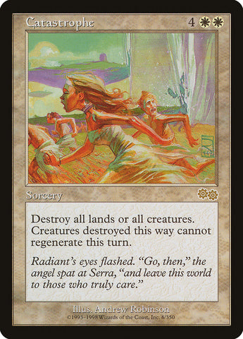 Catastrophe [Urza's Saga] Magic: The Gathering