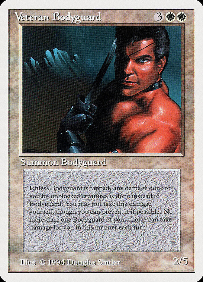 Veteran Bodyguard [Summer Magic / Edgar] Magic: The Gathering