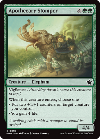 Apothecary Stomper [Foundations] Magic: The Gathering