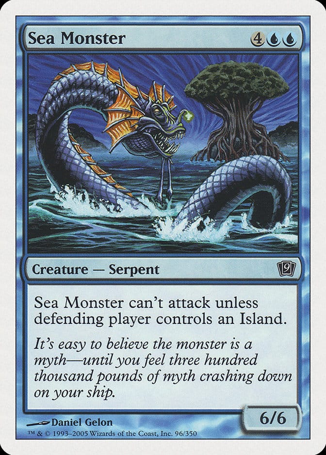Sea Monster [Ninth Edition] Magic: The Gathering