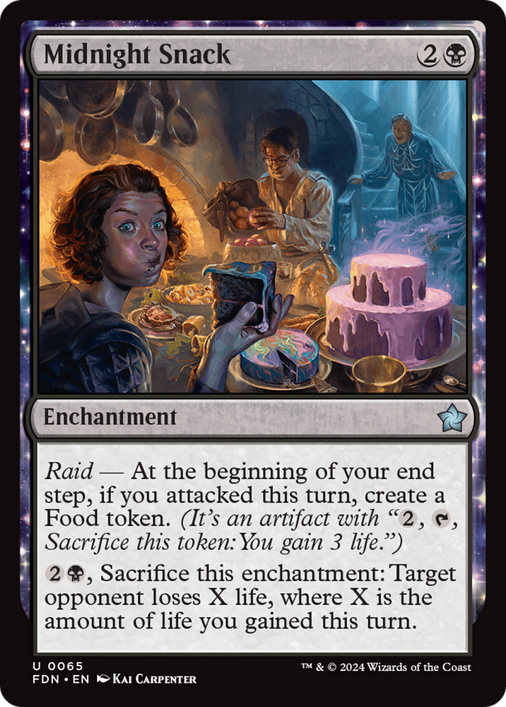 Midnight Snack [Foundations] Magic: The Gathering