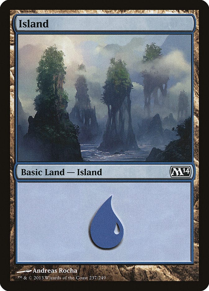 Island (237) [Magic 2014] Magic: The Gathering