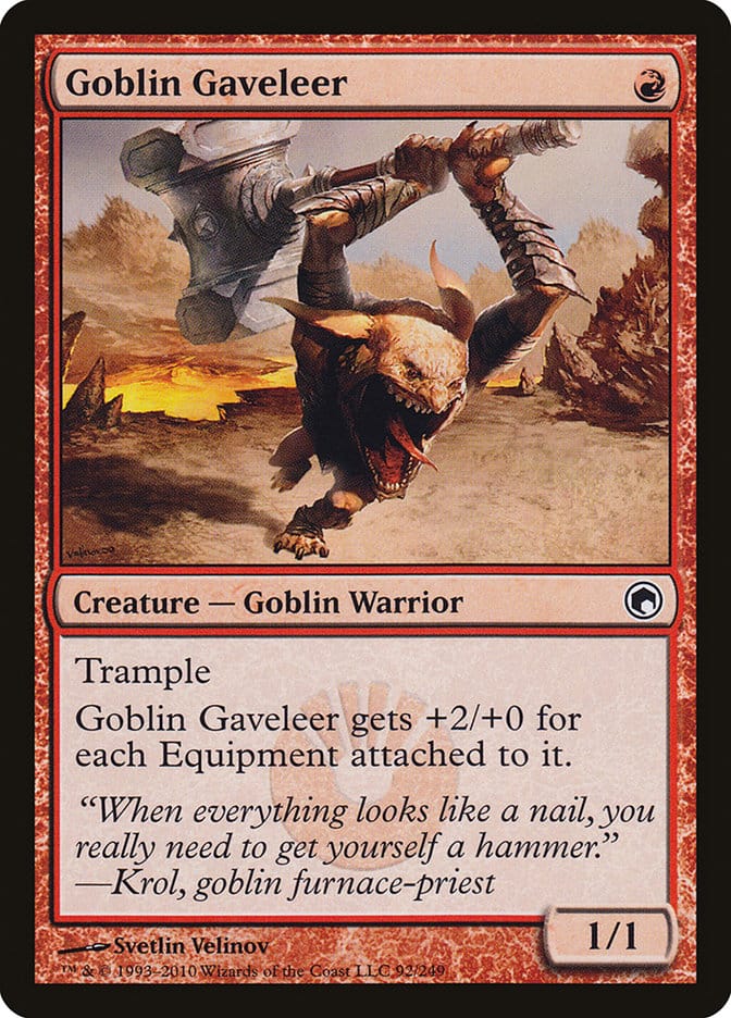Goblin Gaveleer [Scars of Mirrodin] Magic: The Gathering