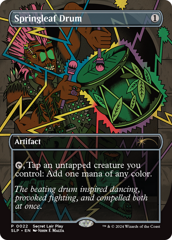 Springleaf Drum [Secret Lair Showdown] Magic: The Gathering