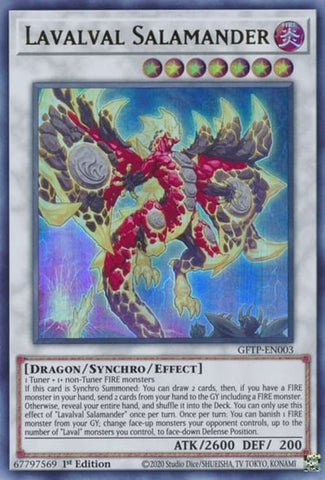 Lavalval Salamander [GFTP-EN003] Ultra Rare - Yugioh Cards For Your TCG Needs!