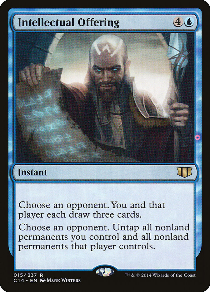 Intellectual Offering [Commander 2014] Magic: The Gathering