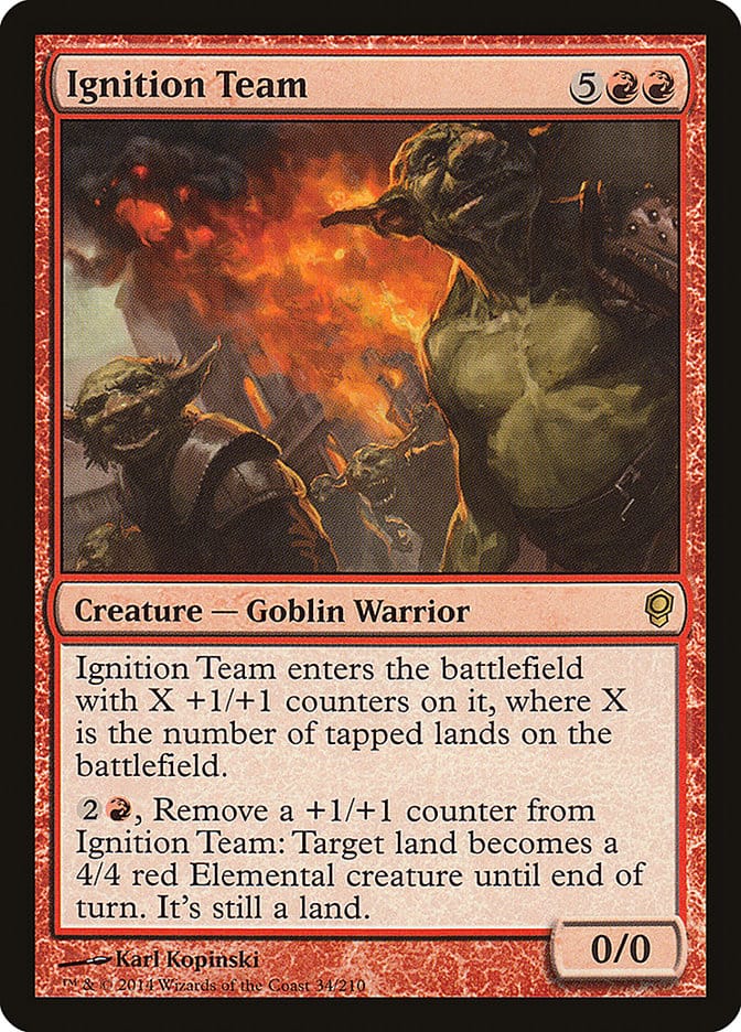 Ignition Team [Conspiracy] Magic: The Gathering