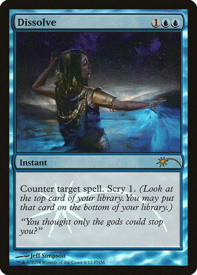 Dissolve [Friday Night Magic 2014] Magic: The Gathering