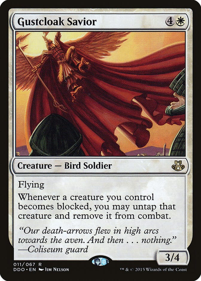 Gustcloak Savior [Duel Decks: Elspeth vs. Kiora] Magic: The Gathering