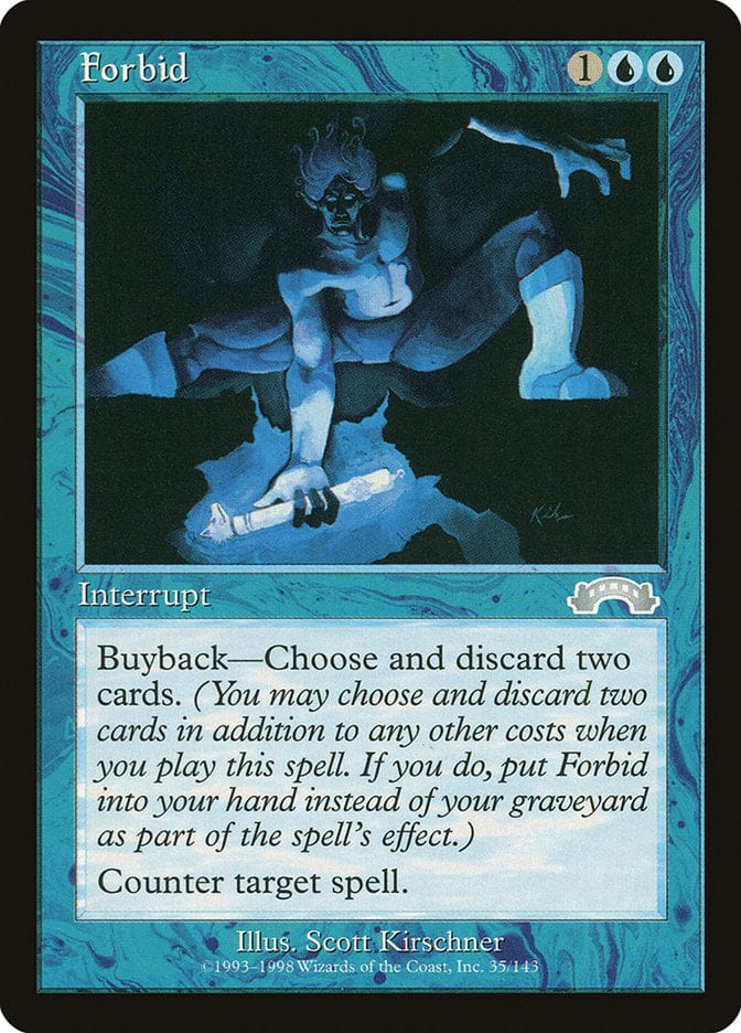 Forbid [Exodus] Magic: The Gathering