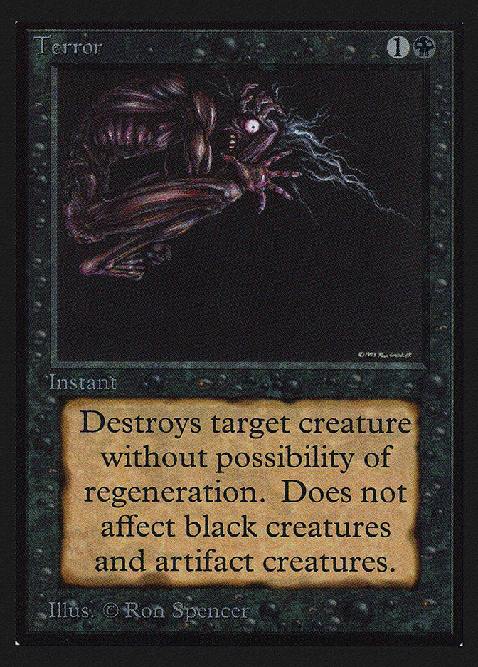 Terror [International Collectors' Edition] Magic: The Gathering