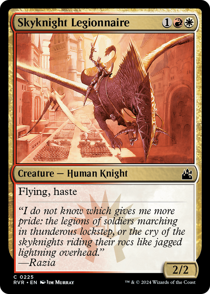 Skyknight Legionnaire [Ravnica Remastered] Magic: The Gathering