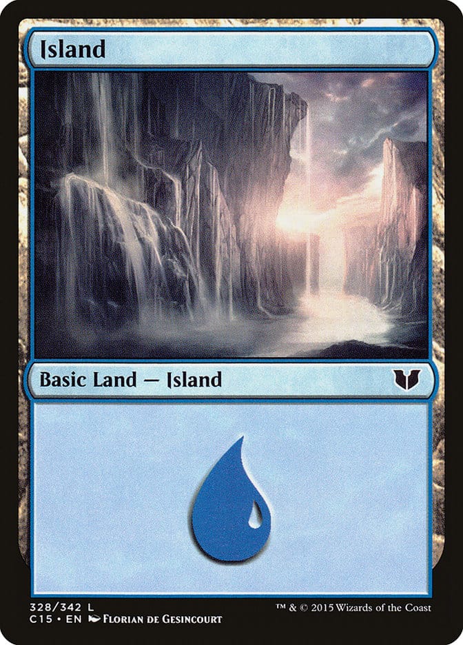 Island (328) [Commander 2015] Magic: The Gathering
