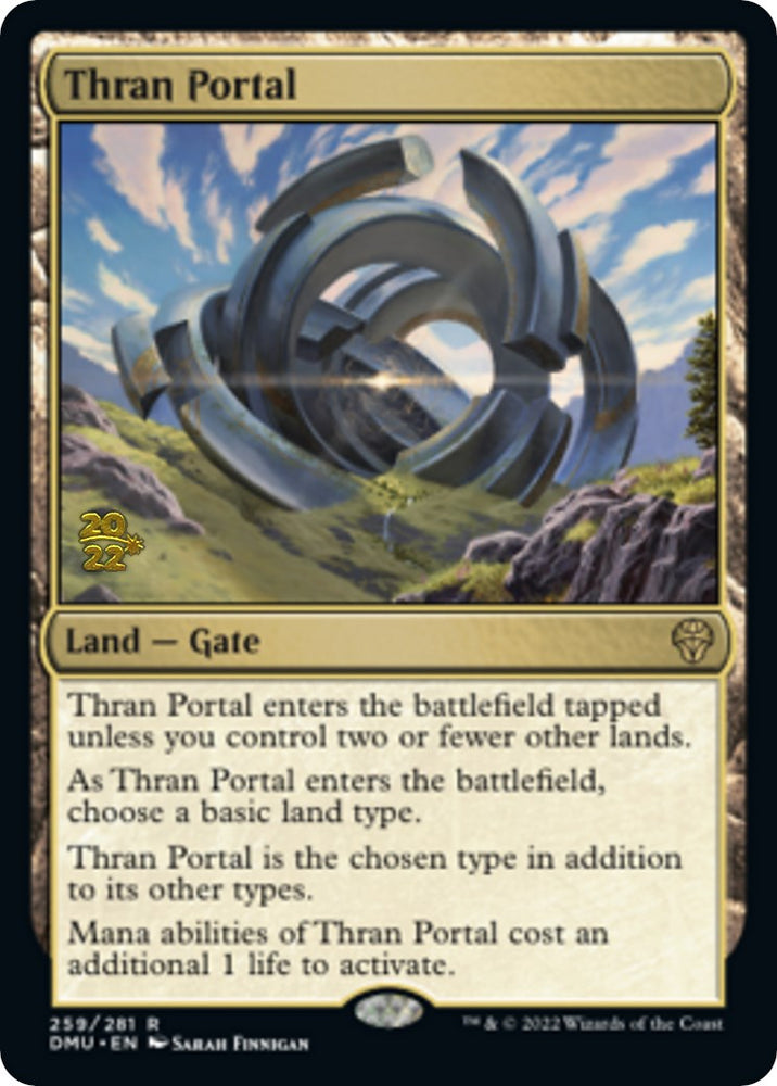 Thran Portal [Dominaria United Prerelease Promos] Magic: The Gathering