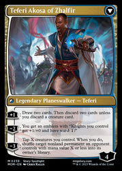 Invasion of New Phyrexia // Teferi Akosa of Zhalfir [March of the Machine] Magic: The Gathering