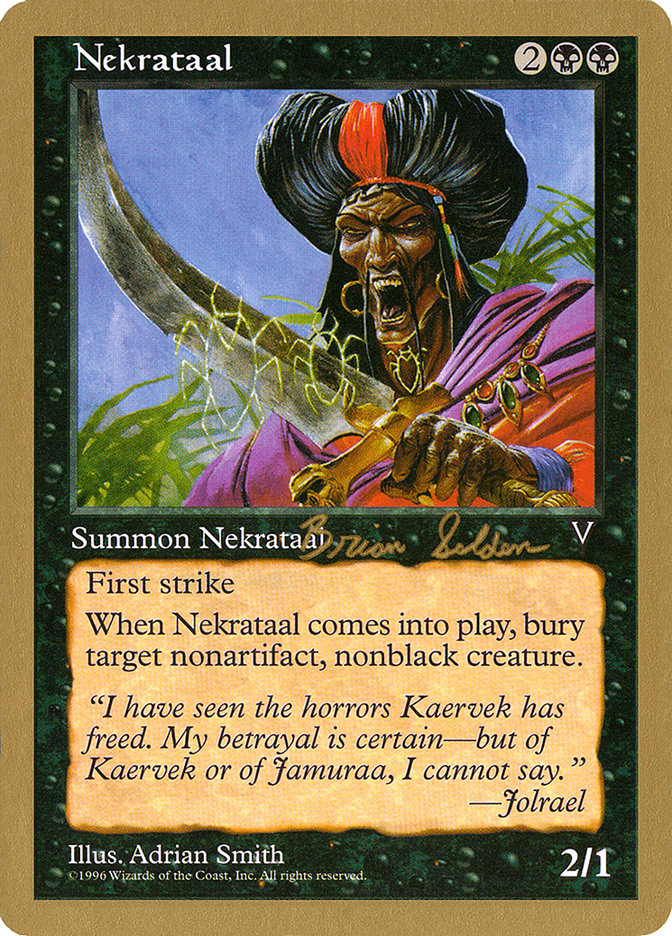 Nekrataal (Brian Selden) [World Championship Decks 1998] Magic: The Gathering