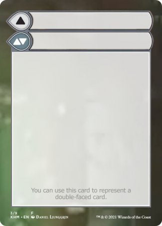 Helper Card (3/9) [Kaldheim Tokens] Magic: The Gathering
