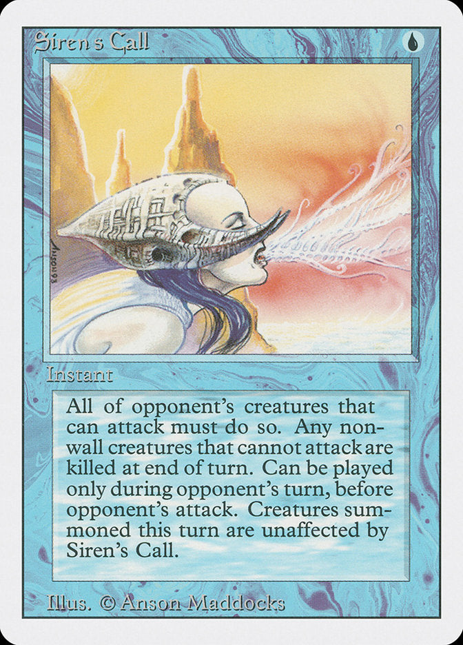 Siren's Call [Revised Edition] Magic: The Gathering