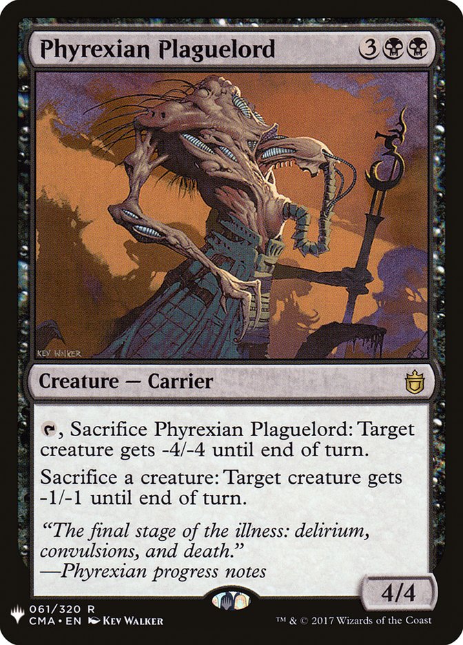 Phyrexian Plaguelord [The List] Magic: The Gathering