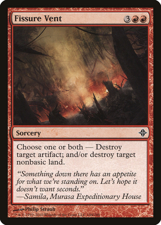 Fissure Vent [Rise of the Eldrazi] Magic: The Gathering