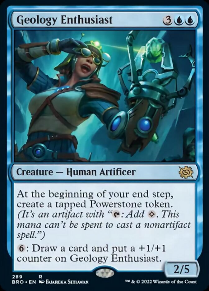 Geology Enthusiast [The Brothers' War] Magic: The Gathering