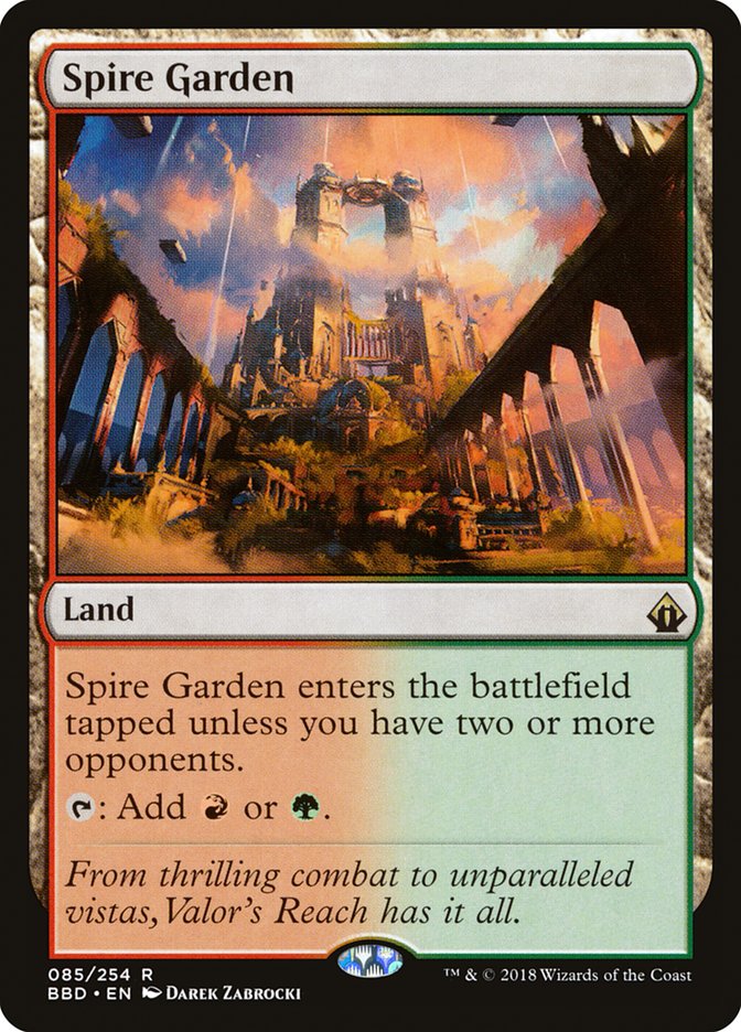 Spire Garden [Battlebond] Magic: The Gathering