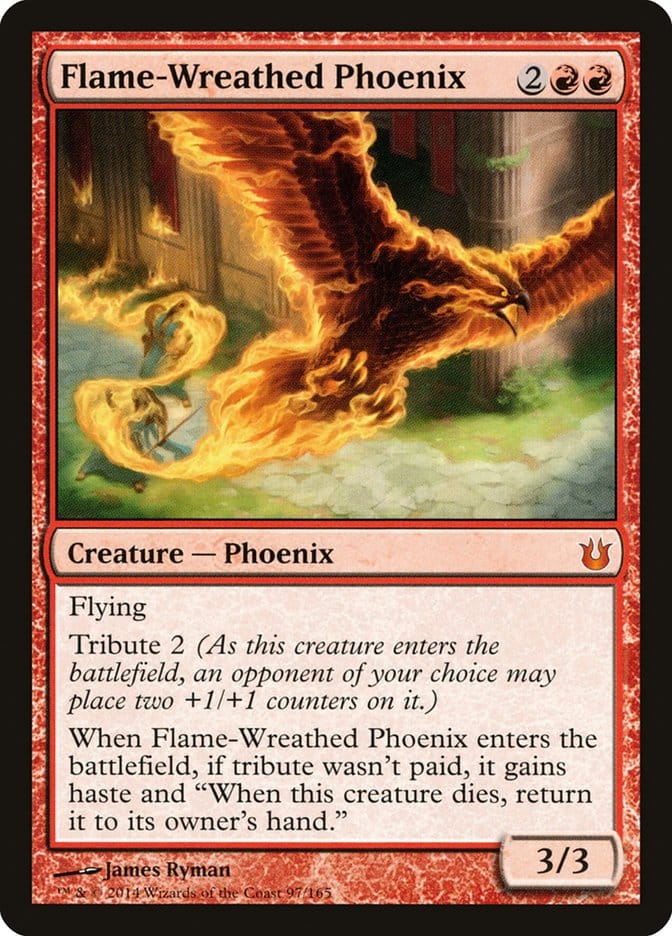 Flame-Wreathed Phoenix [Born of the Gods] Magic: The Gathering