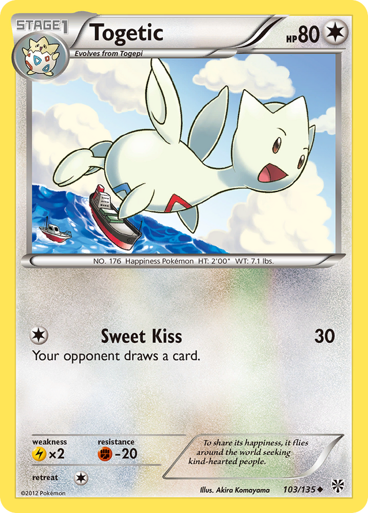Togetic (103/135) [Black & White: Plasma Storm] Pokémon